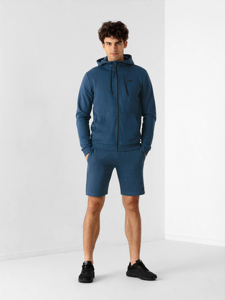 Bluza męska z kapturem rozpinana 4F NOSH4-BLM353-32S