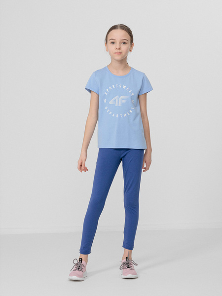 Koszulka dziecięca 4F JUNIOR HJL22-JTSD003-34S