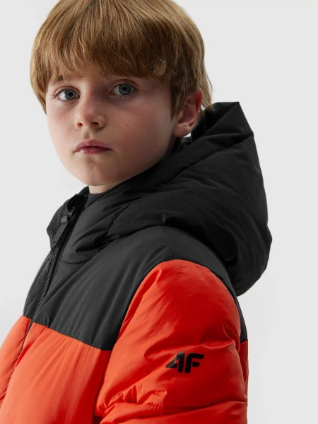 Kurtka dziecięca zimowa puchowa 4F 4FJAW23TDJAM274-62S