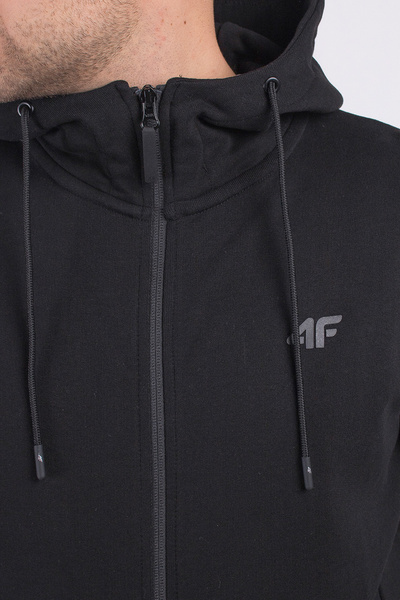 Bluza męska z kapturem rozpinana 4F NOSH4-BLM004-20S