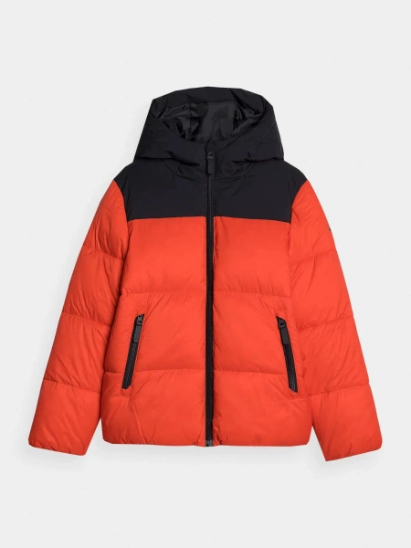 Kurtka dziecięca zimowa puchowa 4F 4FJAW23TDJAM274-62S