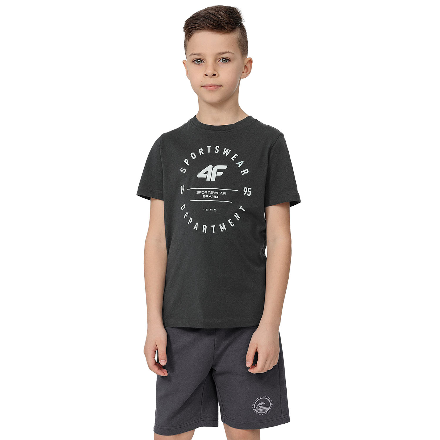 Koszulka dziecięca 4F JUNIOR HJL22-JTSM003-22S