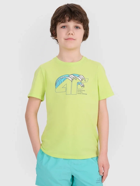 Koszulka dziecięca 4F 4FJWSS25TTSHM1917-45S