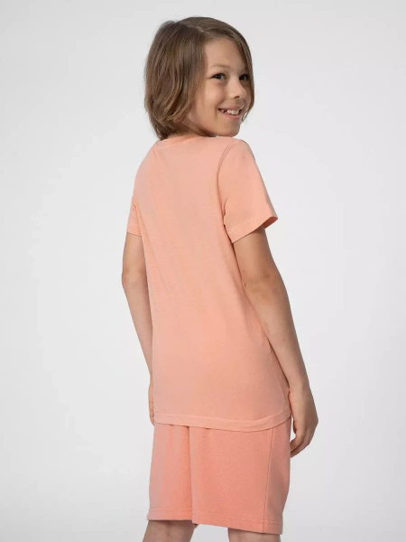 Koszulka dziecięca 4F 4FJSS23TTSHM288-64S