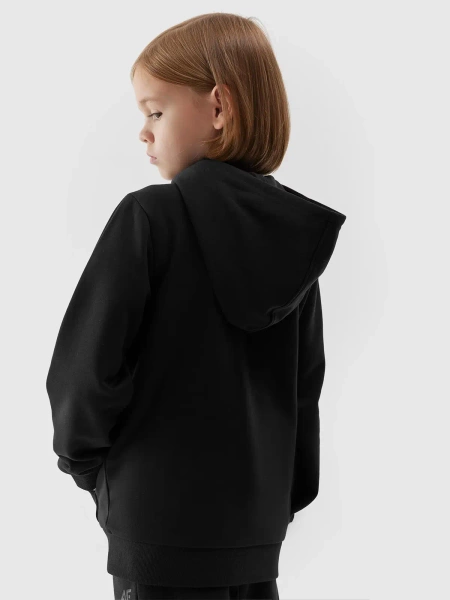 Bluza dziecięca z kapturem rozpinana 4F 4FJAW23TSWSM627-20S 