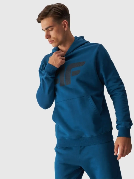 Bluza męska z kapturem 4F 4FWMM00TSWSM1464-46S