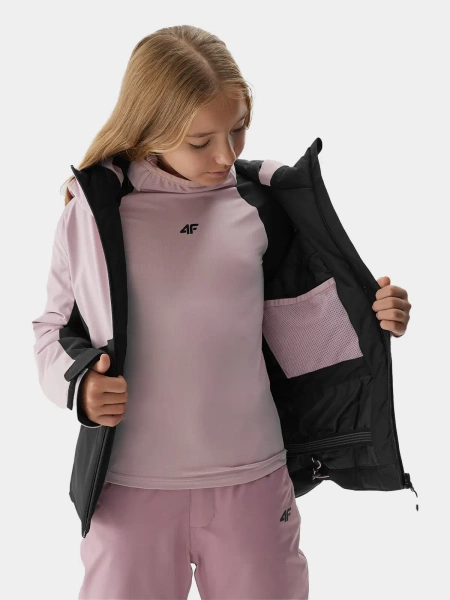 Kurtka dziecięca zimowa narciarska 4F 4FJAW23TTJAF292-56S 