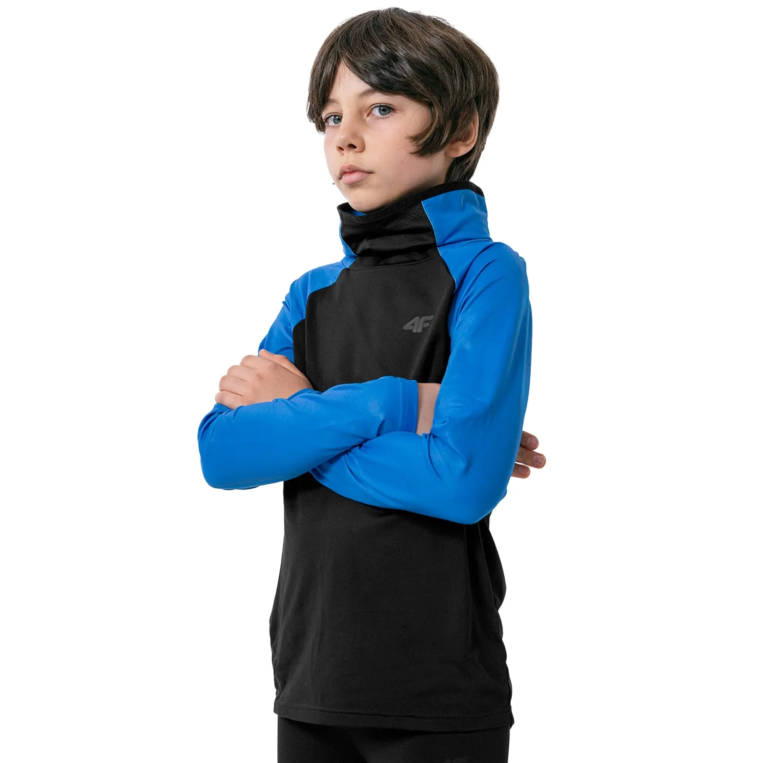 Bluza dziecięca polarowa 4F HJZ22-JBIMD001-33S