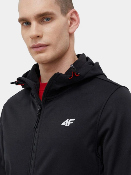 Kurtka męska softshell wiatroodporna 4F 4FWSS24TSOFM336-20S