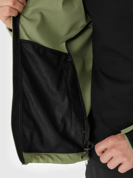 Kurtka męska softshell wiatroodporna 4F 4FWAW24TSOFM283-43S