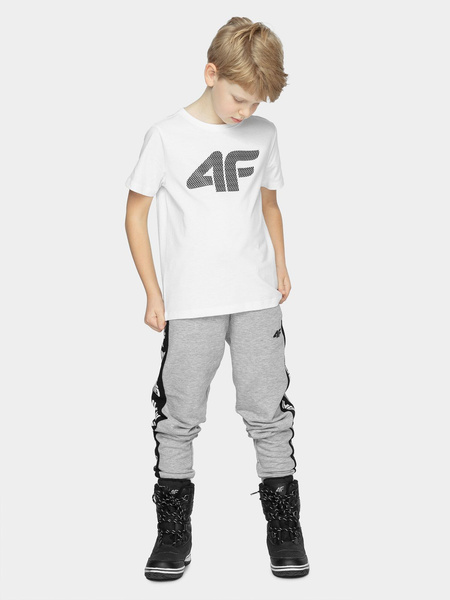 Koszulka dziecięca 4F HJZ21-JTSM001C-10S