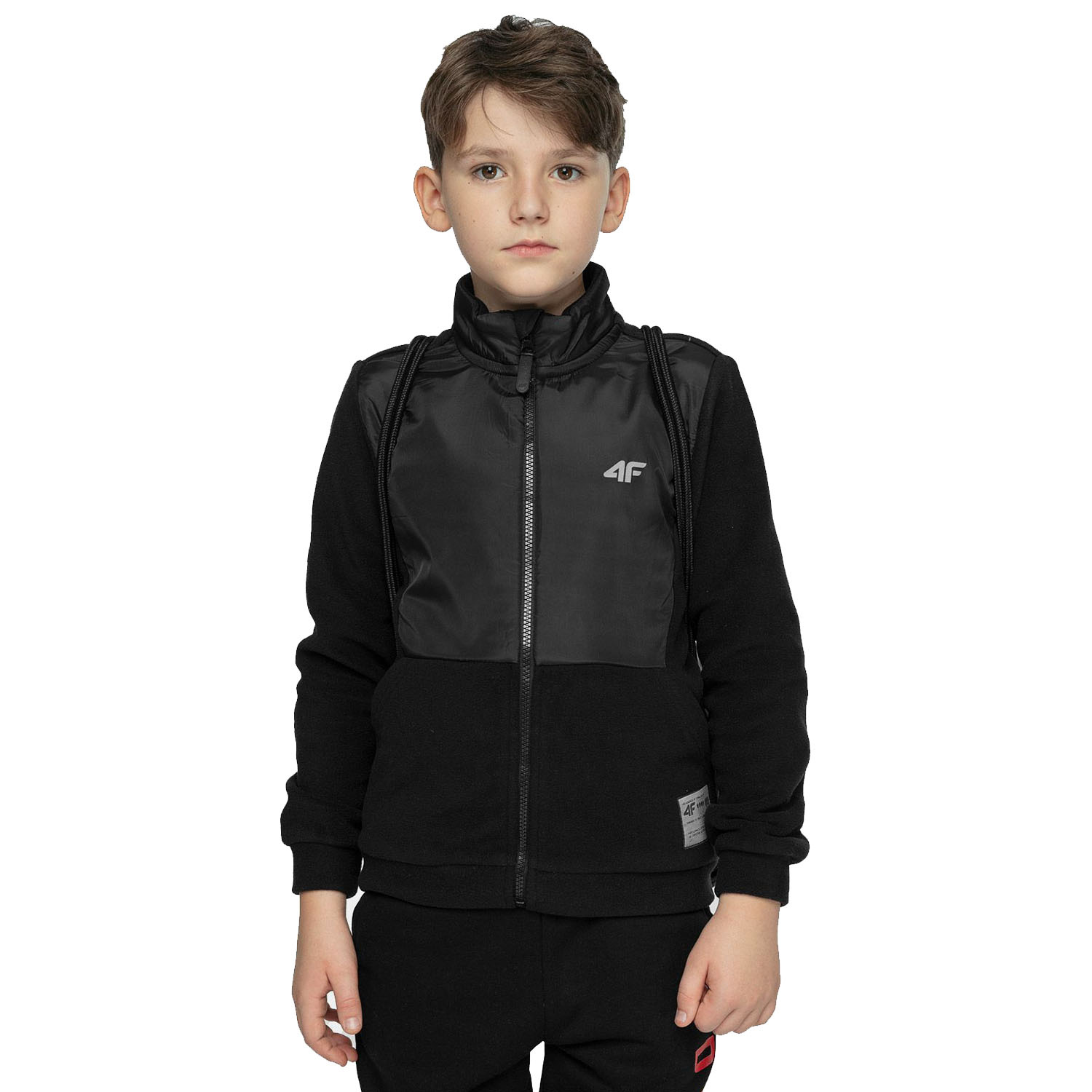 Bluza dziecięca polarowa 4F HJZ21-JPLM002-20S