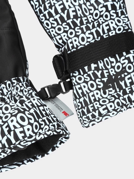 Rękawiczki zimowe dziecięce narciarskie 4F 4FJWAW24AFGLF127-91A