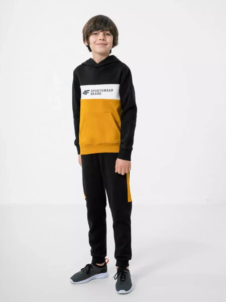 Bluza dziecięca z kapturem 4F HJZ22-JBLM003-71S