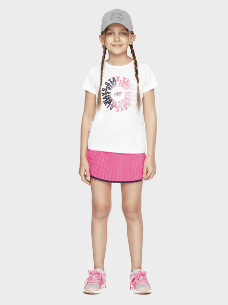 Koszulka dziecięca 4F HJL21-JTSD014-10S