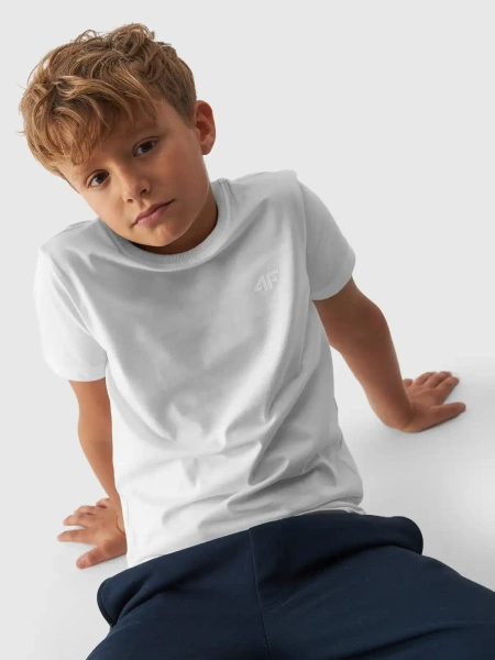 Koszulka dziecięca 4F 4FJWMM00TTSHM1626-10S