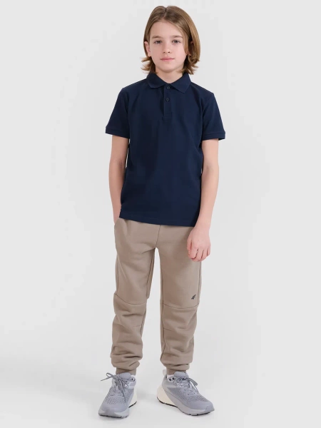 Koszulka dziecięca polo 4F 4FJWMM00TPTSU513-31S