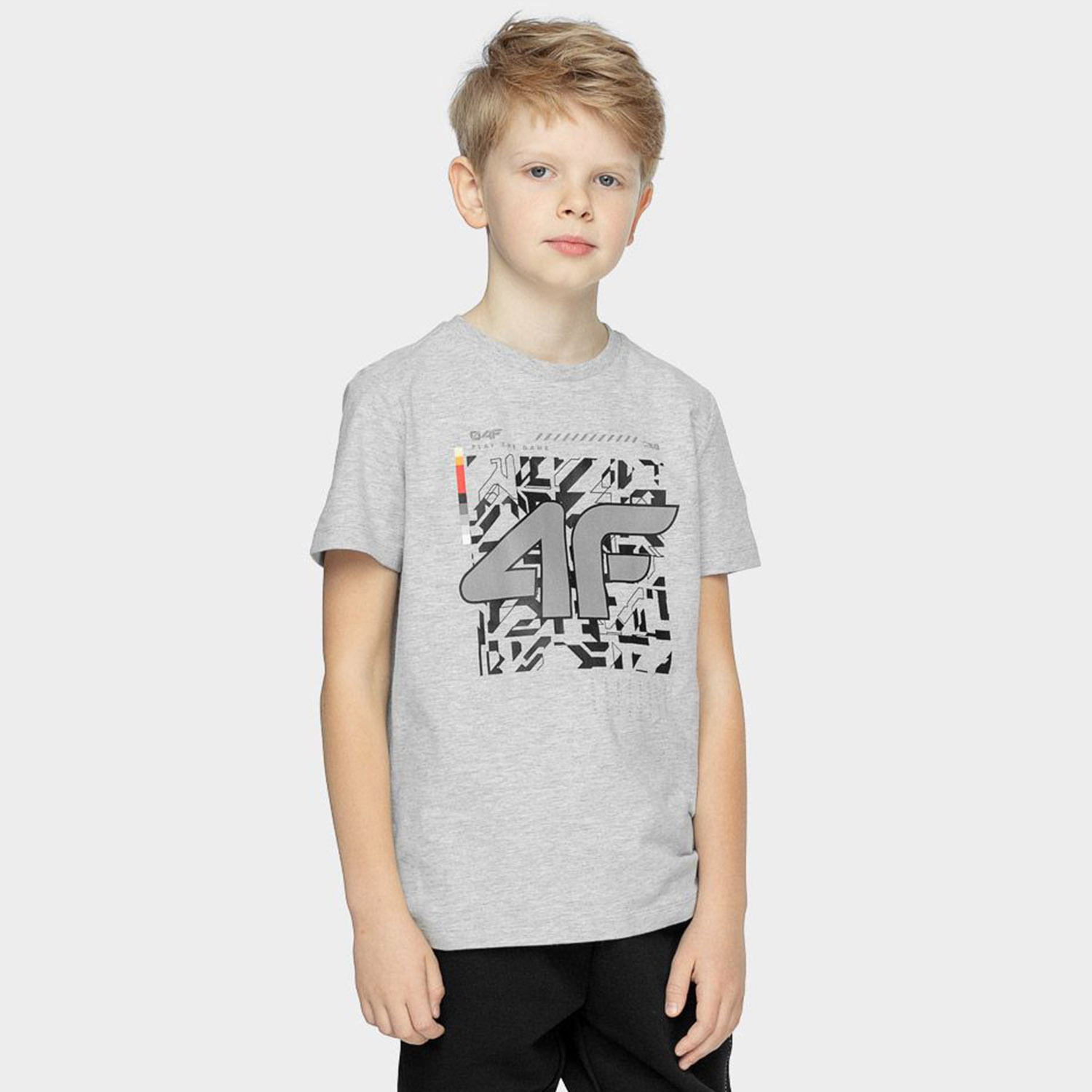 Koszulka dziecięca 4F HJZ21-JTSM008A-25M