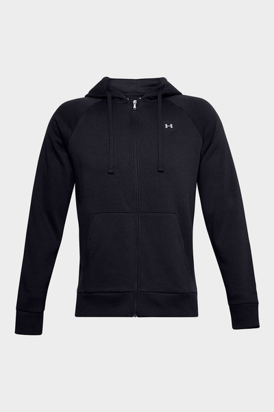 Bluza męska z kapturem rozpinana Under Armour RIVAL FLEECE 1357111-001