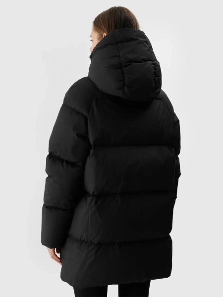 Kurtka damska zimowa puchowa 4F 4FWAW24TDJAF466-20S naturalny puch