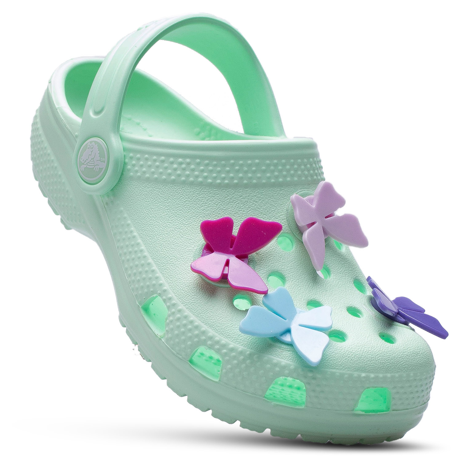 Chodaki Crocs Classic Butterfly Charm 206179-3TI