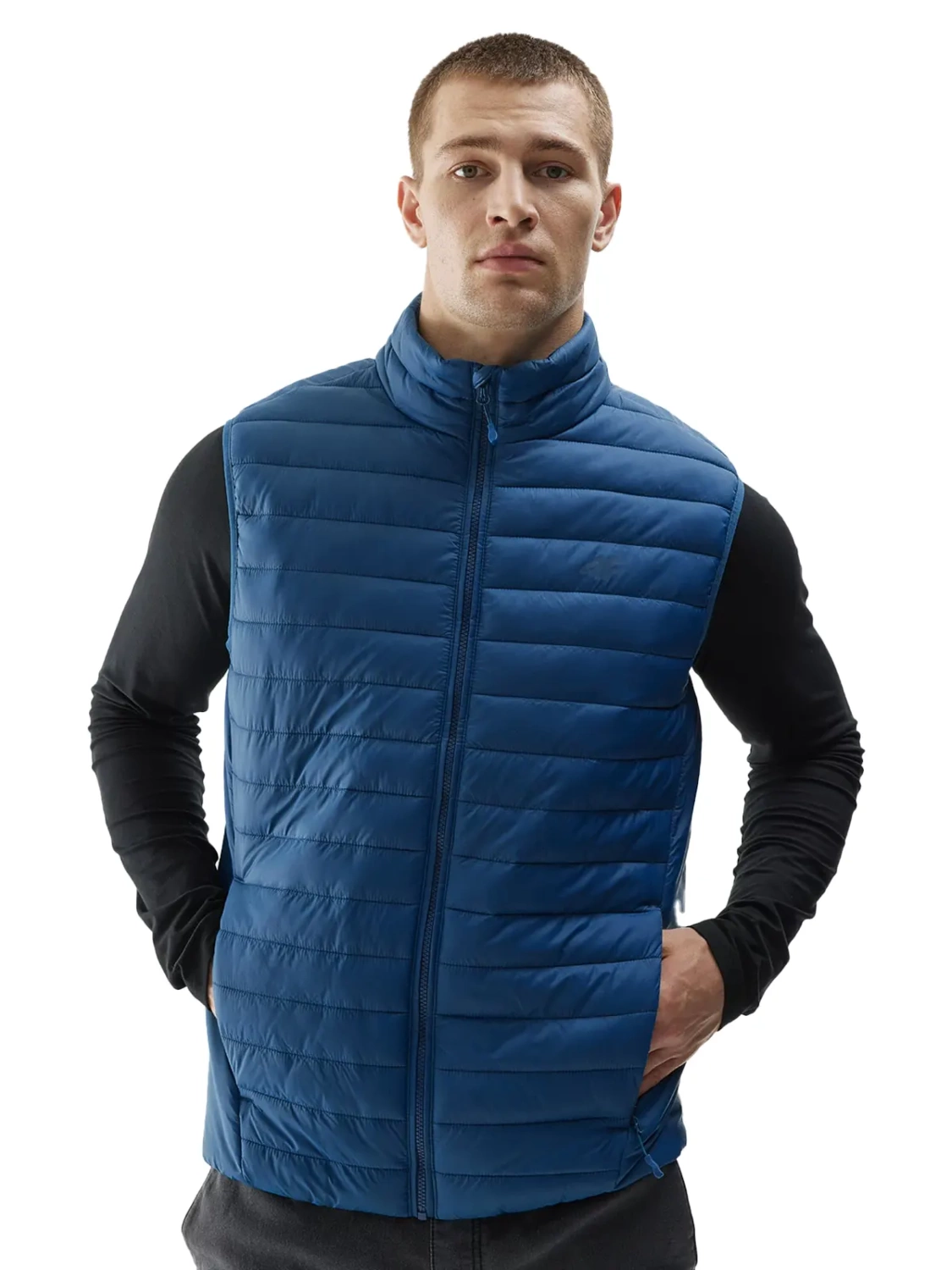 Kurtka męska puchowa bezrękawnik 4F 4FAW23TVESM062-32S