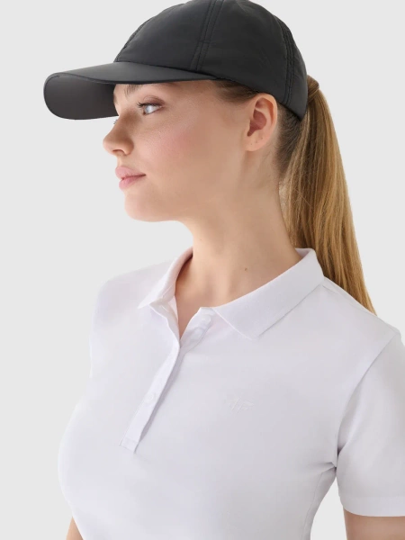 Koszulka damska polo 4F 4FWMM00TPTSF317-10S