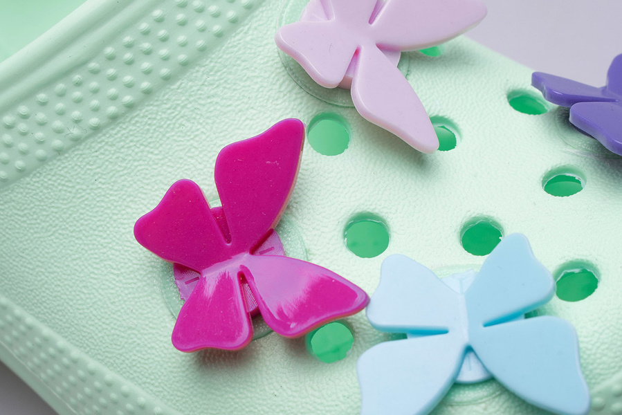 Chodaki Crocs Classic Butterfly Charm 206179-3TI