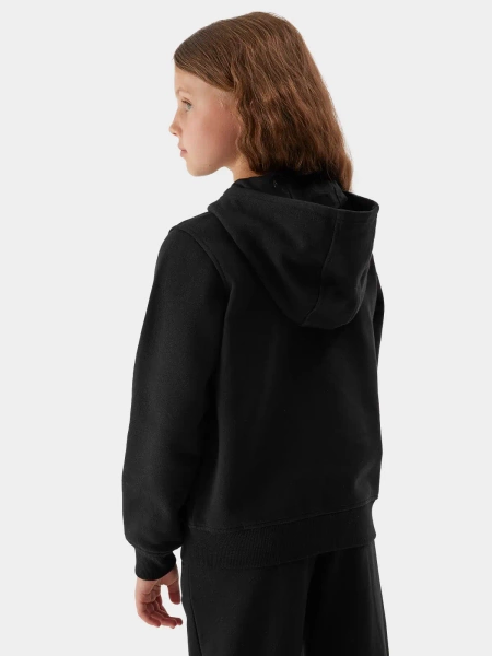 Bluza dziecięca z kapturem rozpinana 4F 4FJAW23TSWSF646-20S