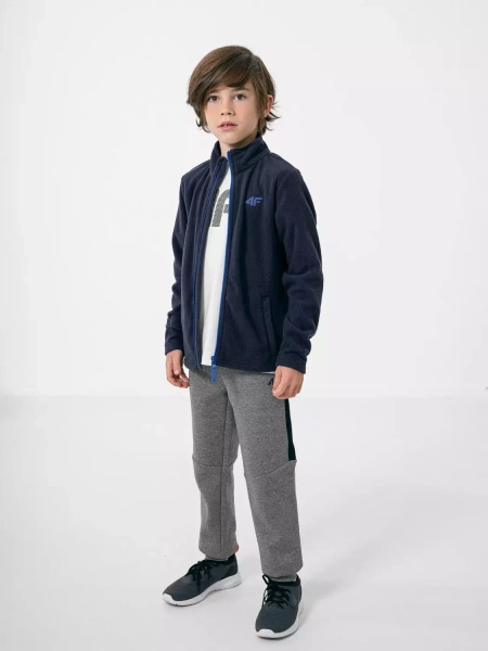 Bluza dziecięca polarowa 4F HJZ22-JPLM001-31S