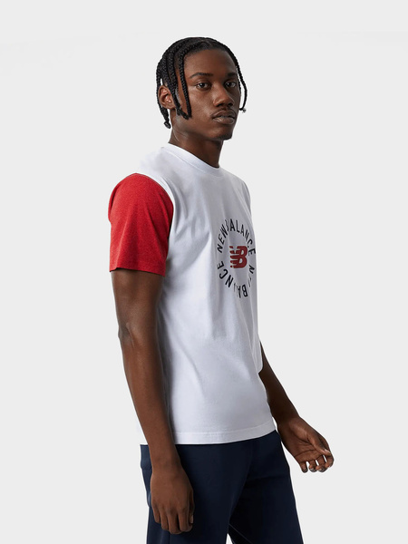 Koszulka męska New Balance MT21901-WT