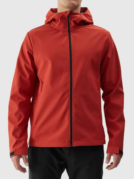 Kurtka męska softshell wiatroodporna 4F 4FWAW24TSOFM283-61S