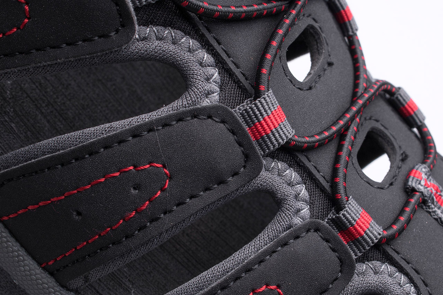 Sandały HI-TEC TIORE AVSSS21-HT-02 DARK GREY/RED