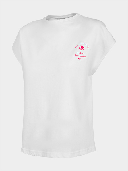 Koszulka damska 4F H4L22-TSD024-10S