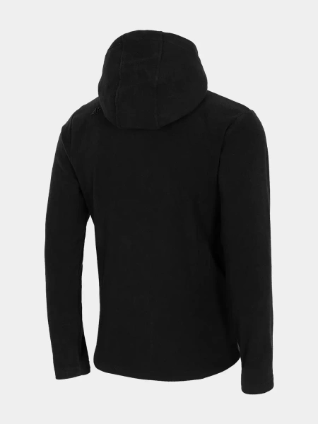 Bluza męska z kapturem rozpinana polarowa 4F H4Z22-PLM351-20S