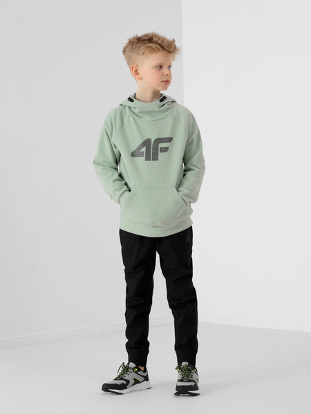 Bluza dziecięca z kapturem 4F HJL22-JBLM002-47S