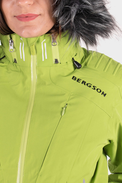 Kurtka damska BERGSON ICEBIRD STX LIME BRG00038