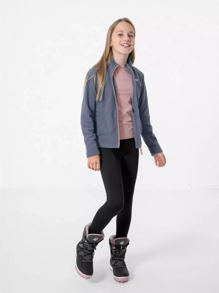 Bluza dziecięca polarowa 4F HJZ22-JPLD001-32S