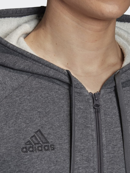 Bluza męska z kapturem rozpinana adidas CORE18 FT8070