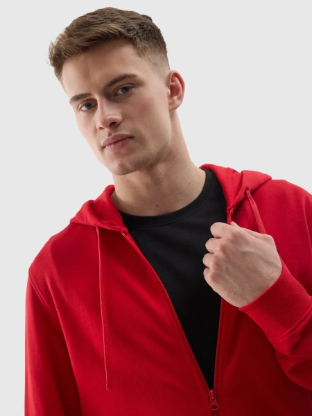 Bluza męska z kapturem rozpinana 4F 4FWSS24TSWSM0951-61S 