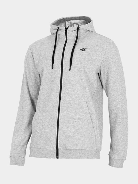 Bluza męska z kapturem rozpinana 4F NOSH4-BLM353-27M