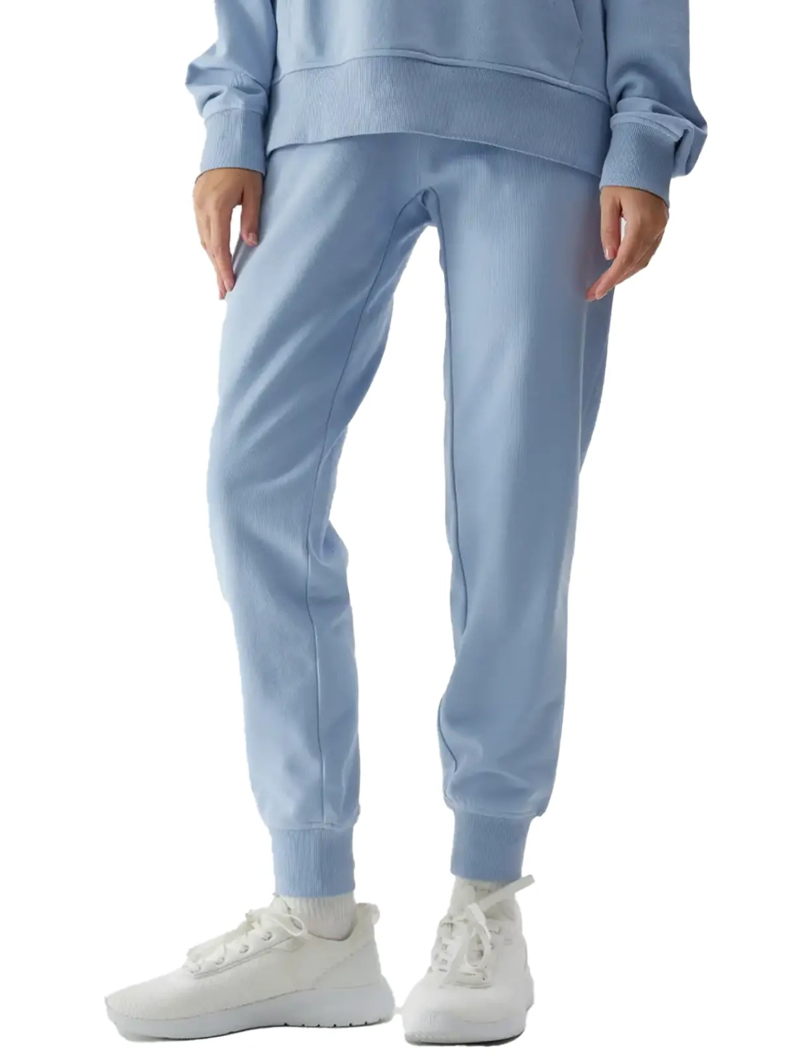 Spodnie dresowe damskie 4F 4FWSS24TTROF606-34S