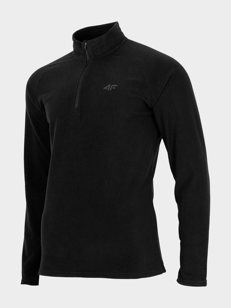 Bluza męska z kapturem rozpinana polarowa 4F H4Z21-BIMP030-20S