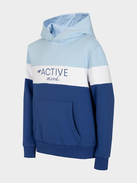 Bluza dziecięca z kapturem 4F HJL22-JBLD002-33S