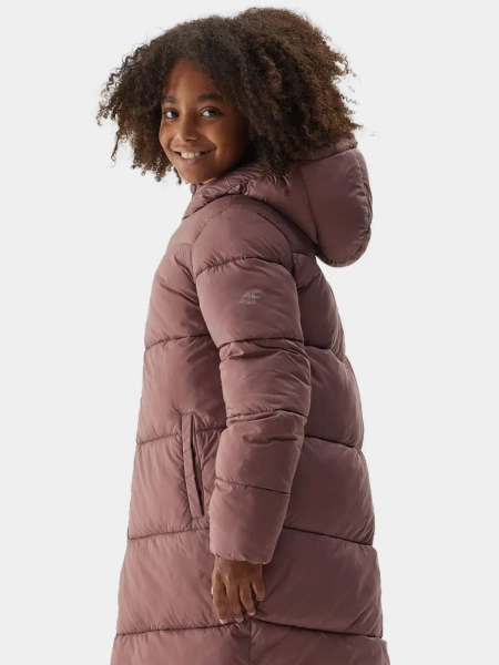 Kurtka dziecięca zimowa puchowa 4F 4FJAW23TDJAF268-82S