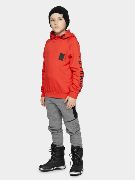 Bluza dziecięca z kapturem 4F HJZ21-JBLM006-62S