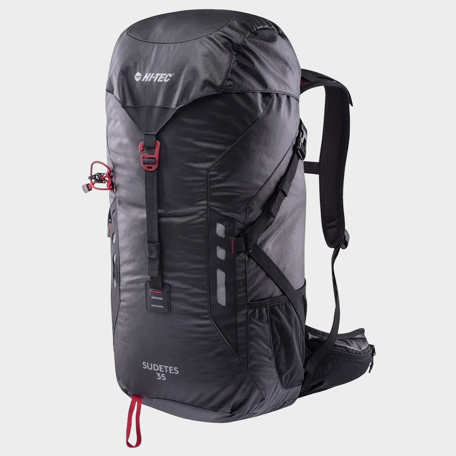 Plecak turystyczny HI-TEC SUDETES 35 BLACK/SALSA
