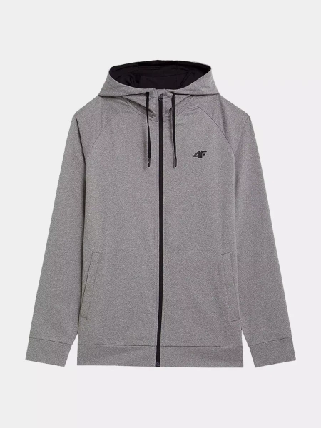 Bluza męska z kapturem rozpinana 4F 4FAW23TFSWM209-27M 