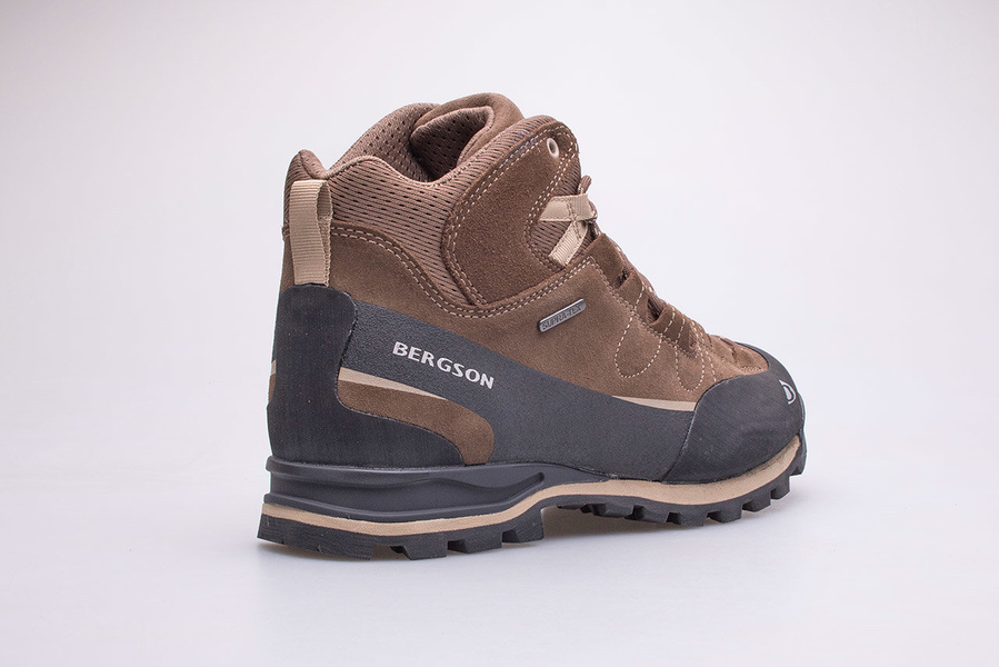 Buty męskie trekkingowe BERGSON TAHAT MID STX brown/black