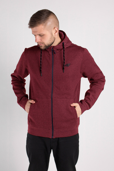 Bluza męska z kapturem rozpinana 4F H4Z18-BLM002-62M
